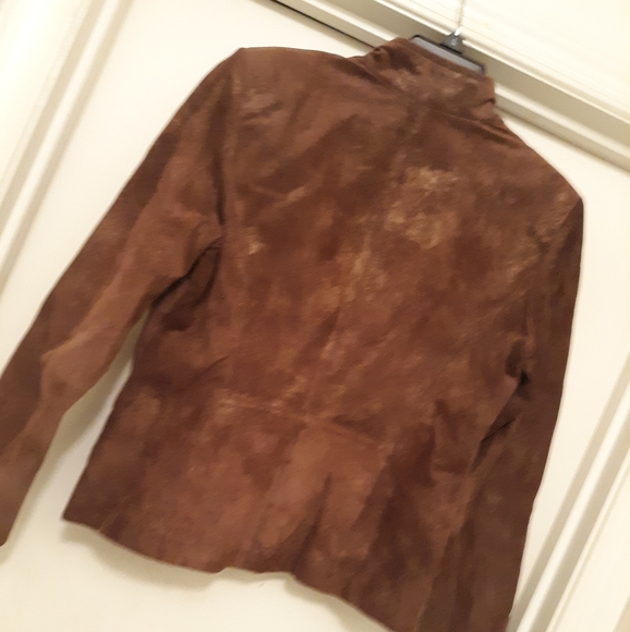 Leather/suede jacket - Picture 2 of 7